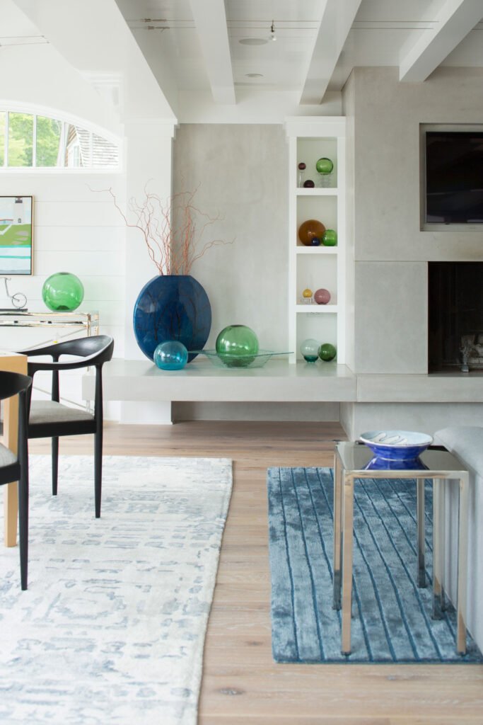 Interior shot of historical renovation project