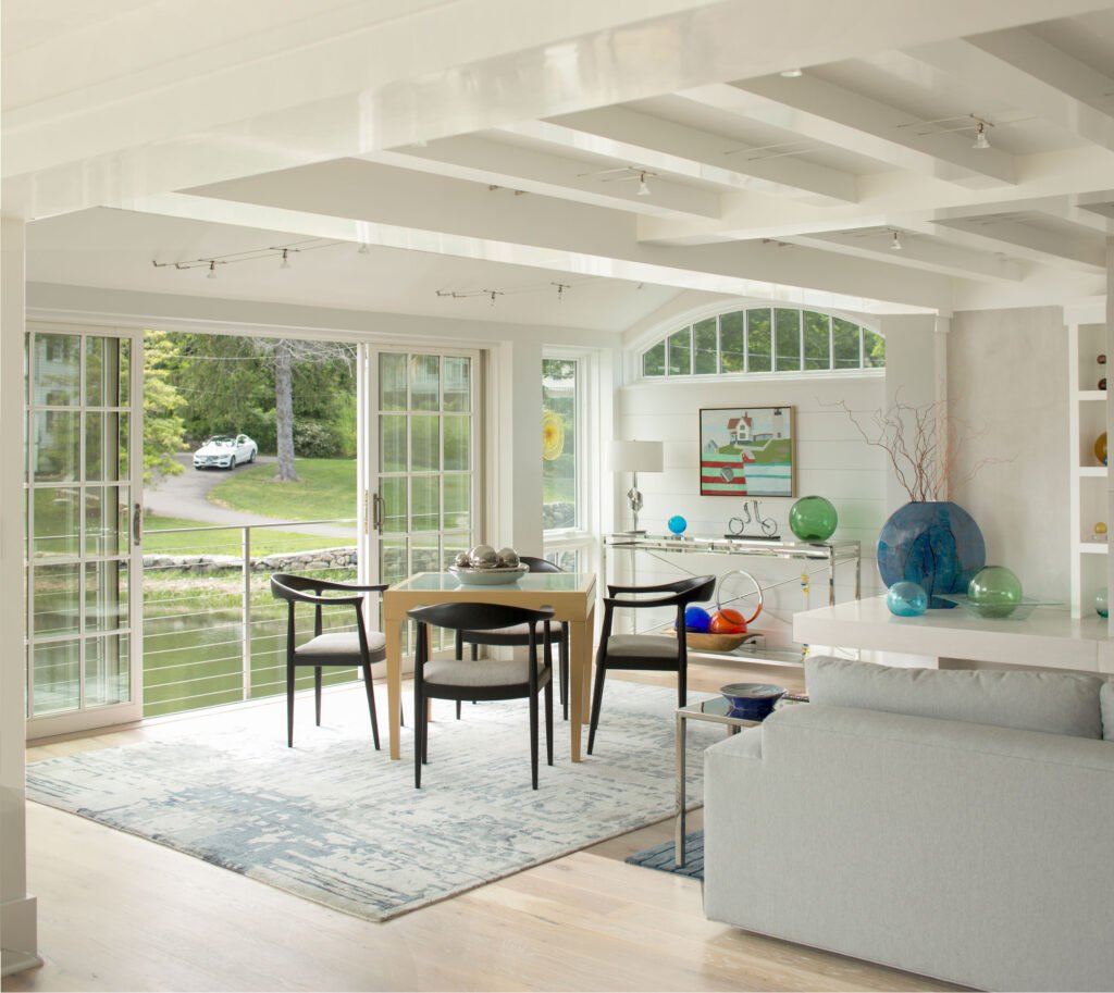 Interior shot of historical renovation project