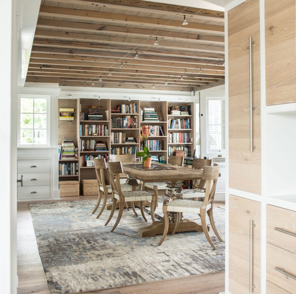 Interior shot of historical renovation project
