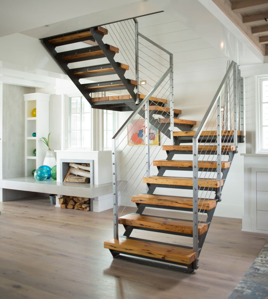 Interior shot of historical renovation project