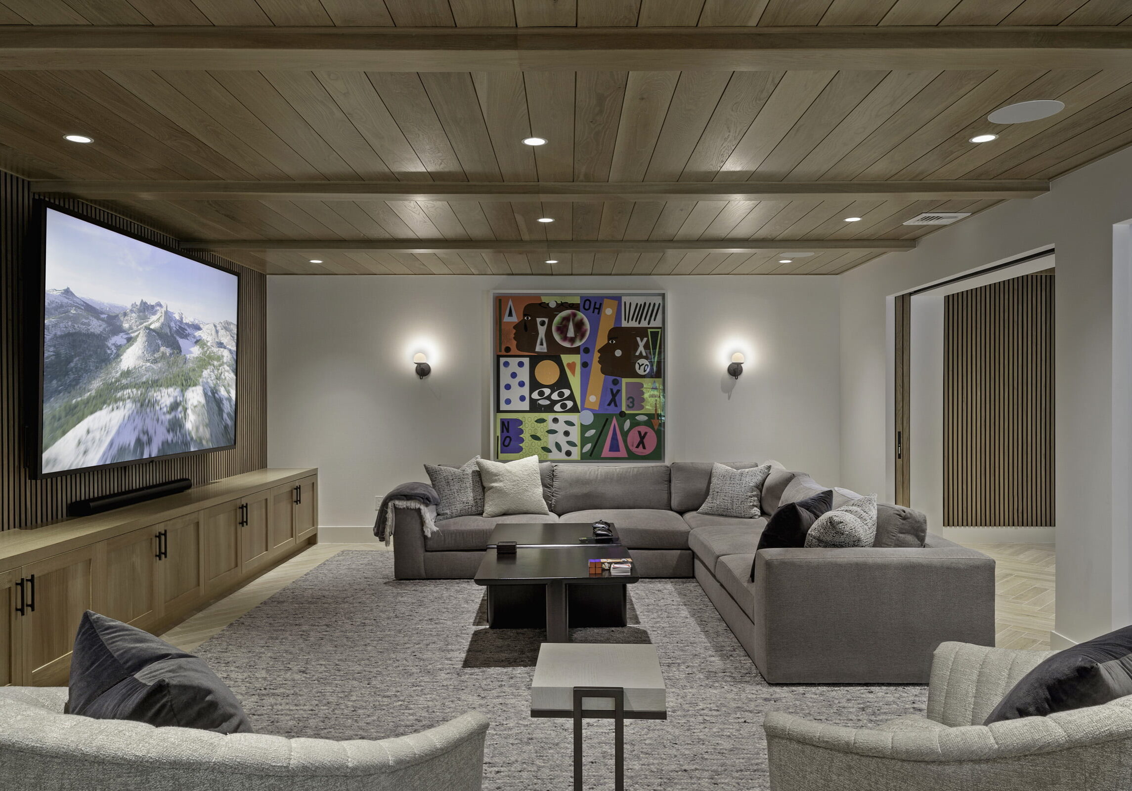 Luxurious Basement